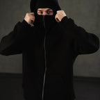Black essential | ninja hoodie for men in Pakistan