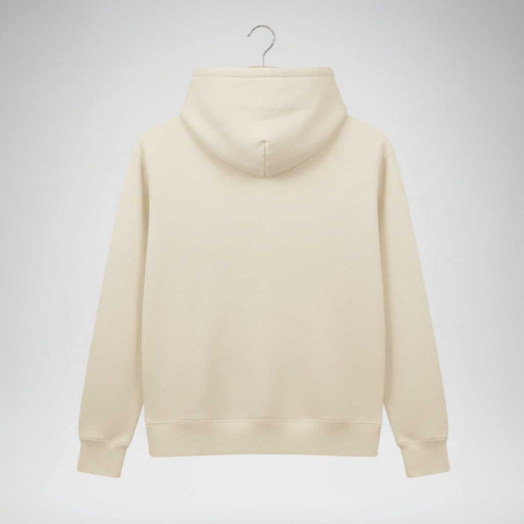 Unisex Cream Graphic Hoodie | North Myrtle Beach Print Fleece