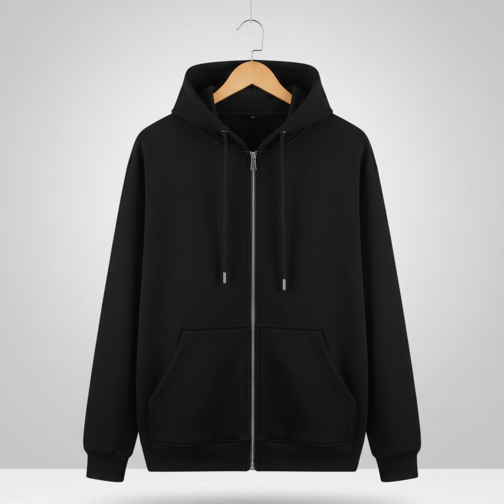 Black essential | ninja hoodie for men in Pakistan