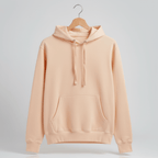 Buy Soft Peach Cotton Fleece Hoodie – for Men and Women in Pakistan