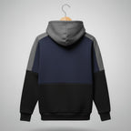 Block Design Hoodie – Oversized Unisex, Premium cotton Fleece