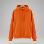Buy essential Custom Orange Hoodie-for Men and Women in Pakistan